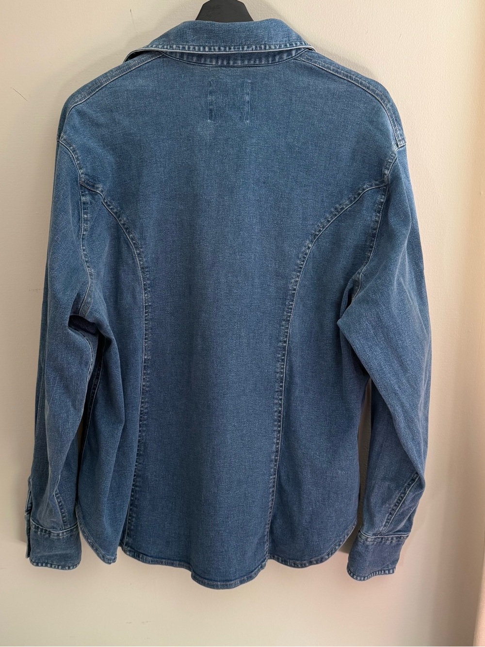 Vintage Harley Davidson Denim Button-Up Jacket Womens Large Biker core Grunge - Picture 2 of 9